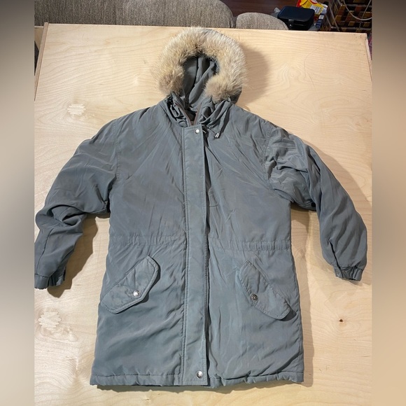 TOWNE by London Fog Hooded Coat Small Regular (BF) - Picture 1 of 12